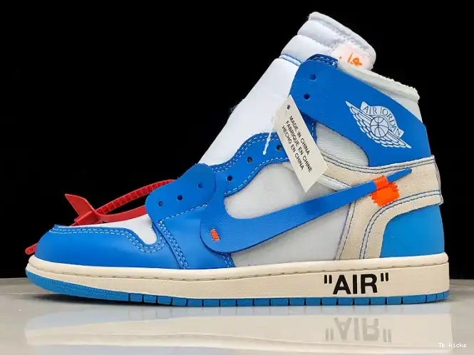 Rep TBK Jordan Off-White AQ0818-148 Air Blue 1 Powder UNC 0424